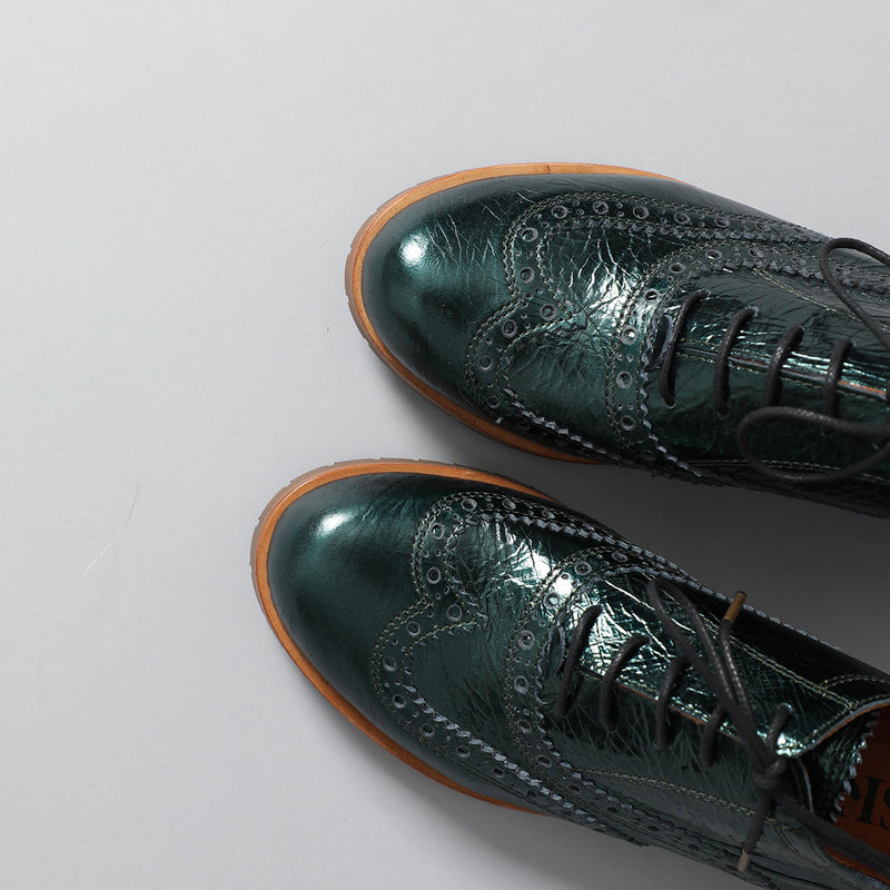 Tess Green Metallic