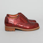 Tess Red Metallic