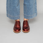 Tess Red Metallic