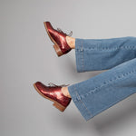 Tess Red Metallic