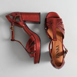 Valerie Red Metallic