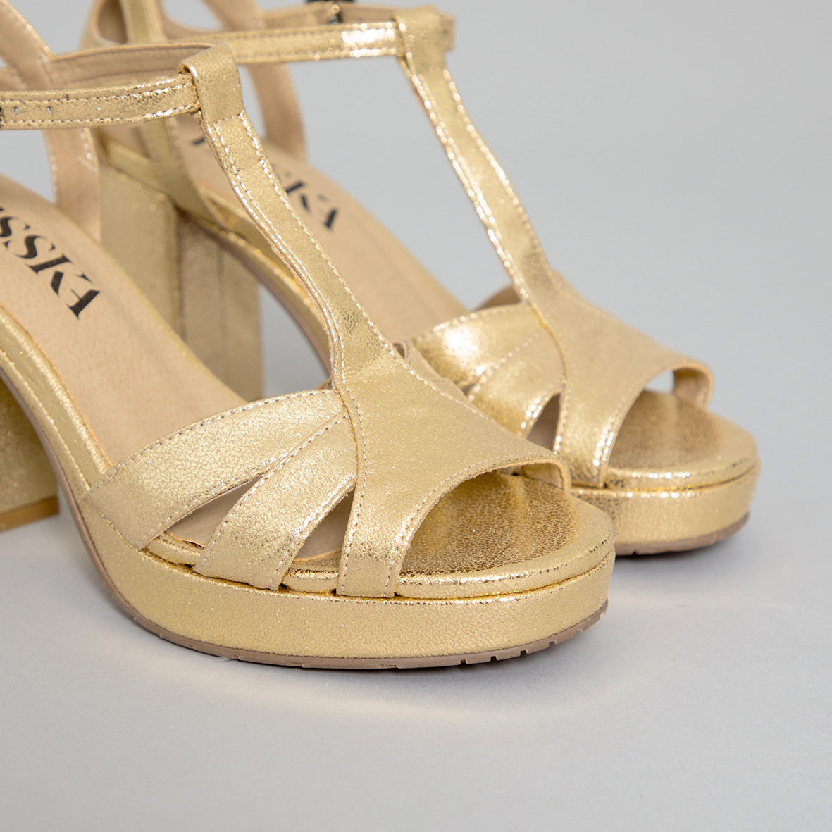 Vegan gold sale sandals