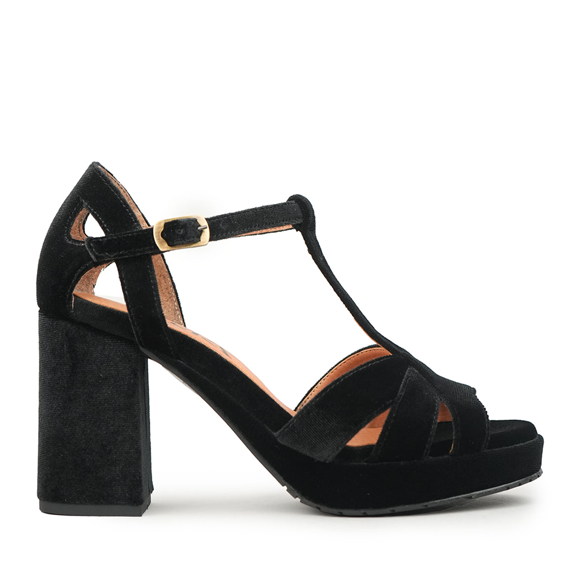 Valerie WIDE Vegan Velvet Black