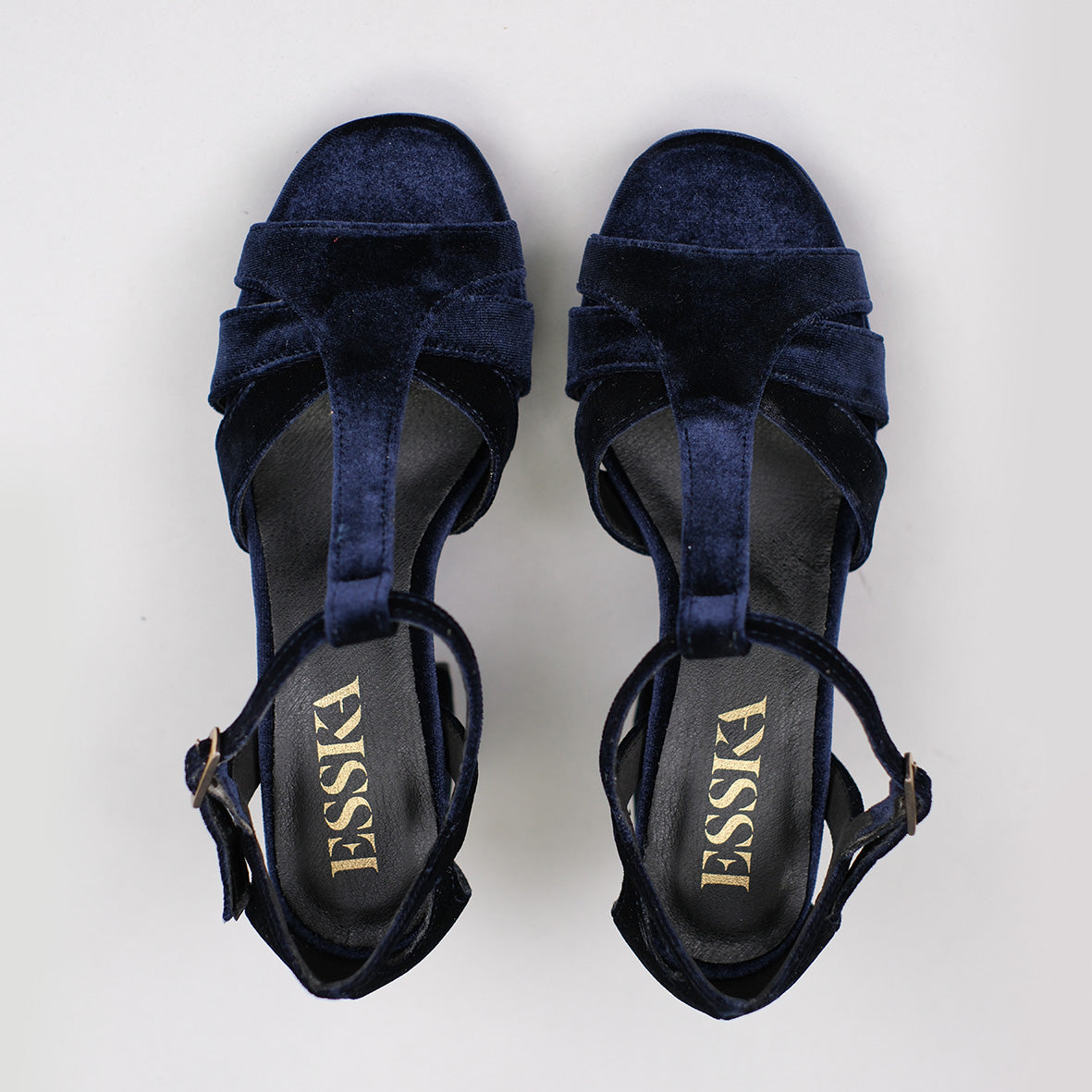 Valerie Vegan Velvet Navy