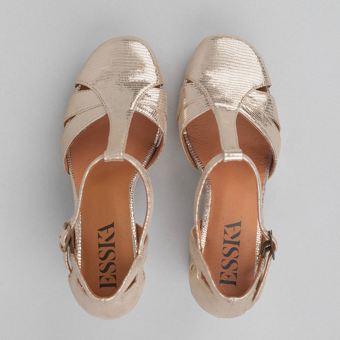 Venice Platinum High Shoe by Esska