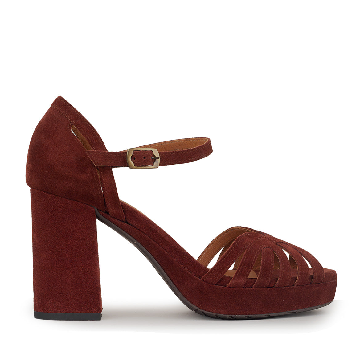 Venti Rust High Sandal by Esska