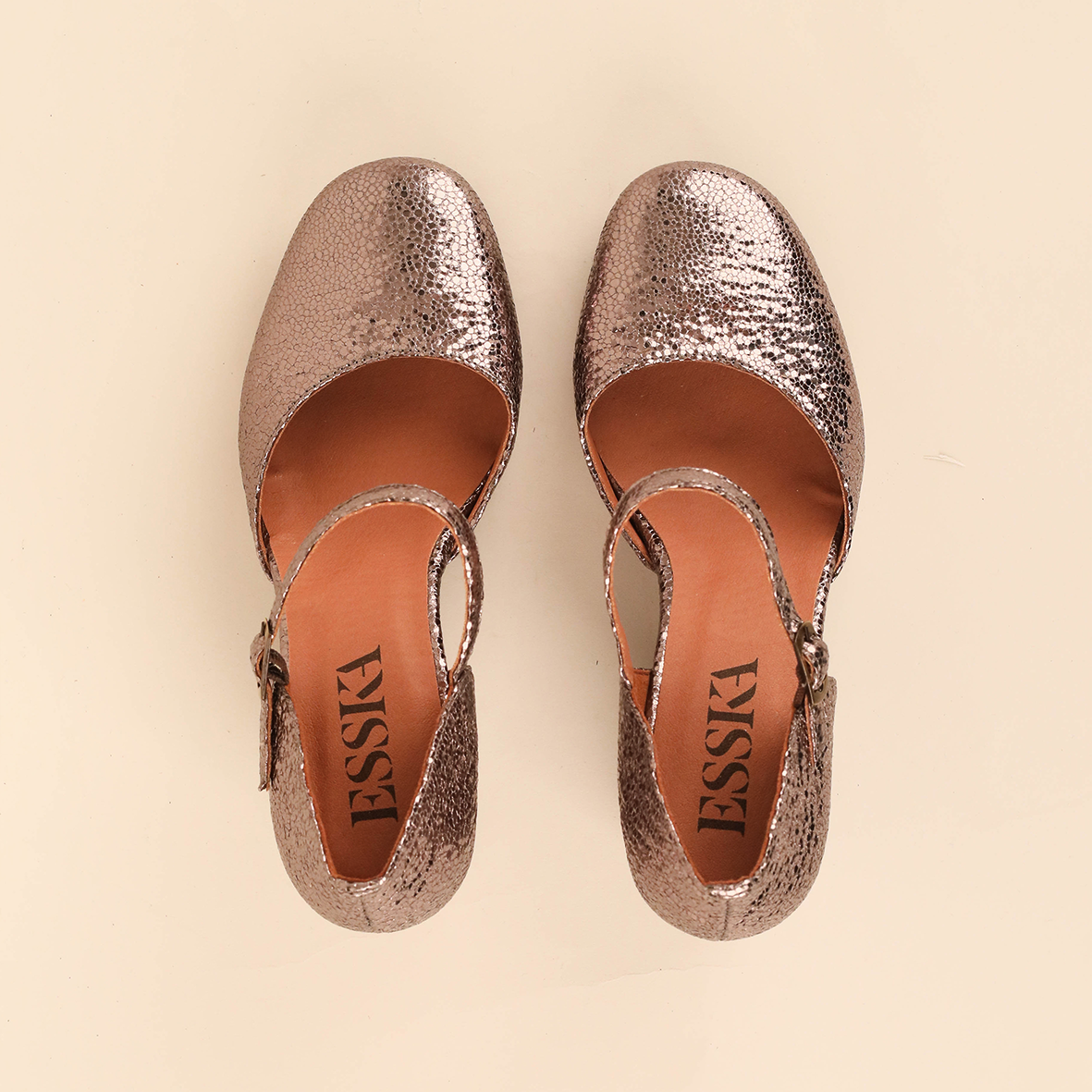 Viv Vegan Metallic Steel