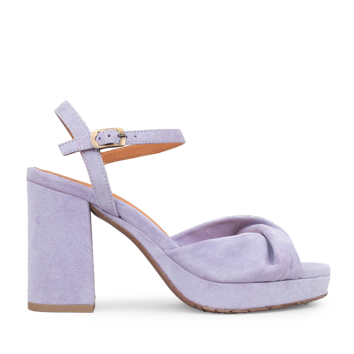Vivi Lavender High Sandal by Esska