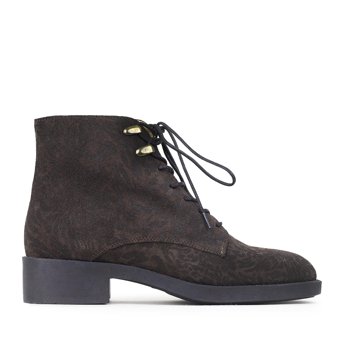 Wren Dark Brown Leopard