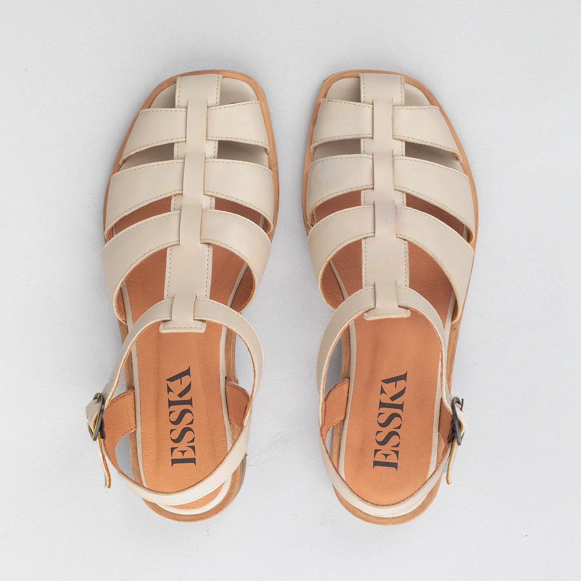 Zak Stone Flat Sandal by Esska
