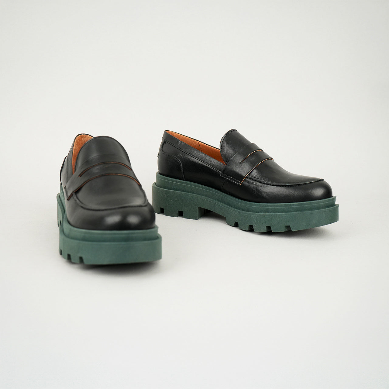 Emily Black Flat Shoe by Esska