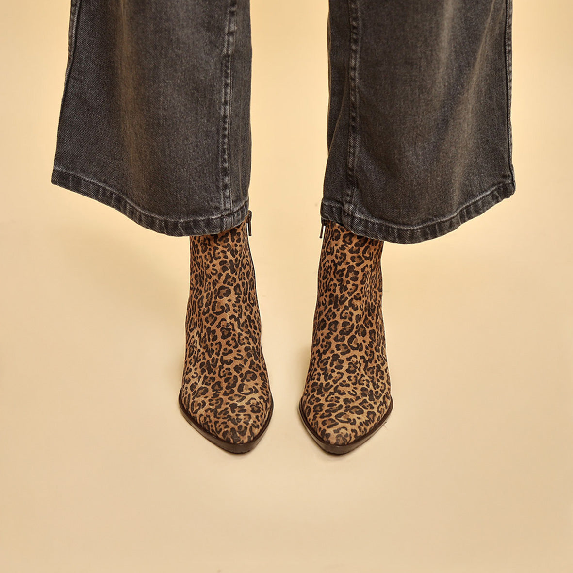 Luka Leopard Low Boot by Esska Shoes Ltd