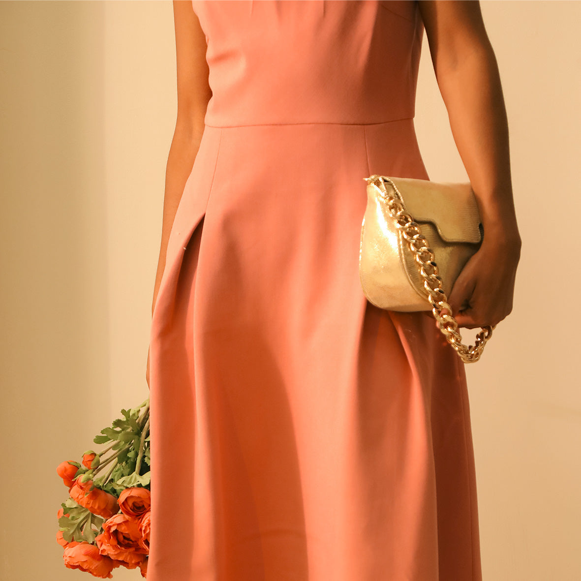 Romeo Bag Gold Bags by Esska