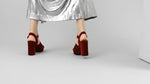 Willa VEGAN Velvet Red