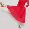 Charlie WIDE Metallic Orange