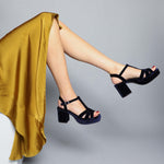 Charlie VEGAN Velvet Navy