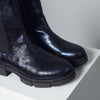 June Navy Metallic