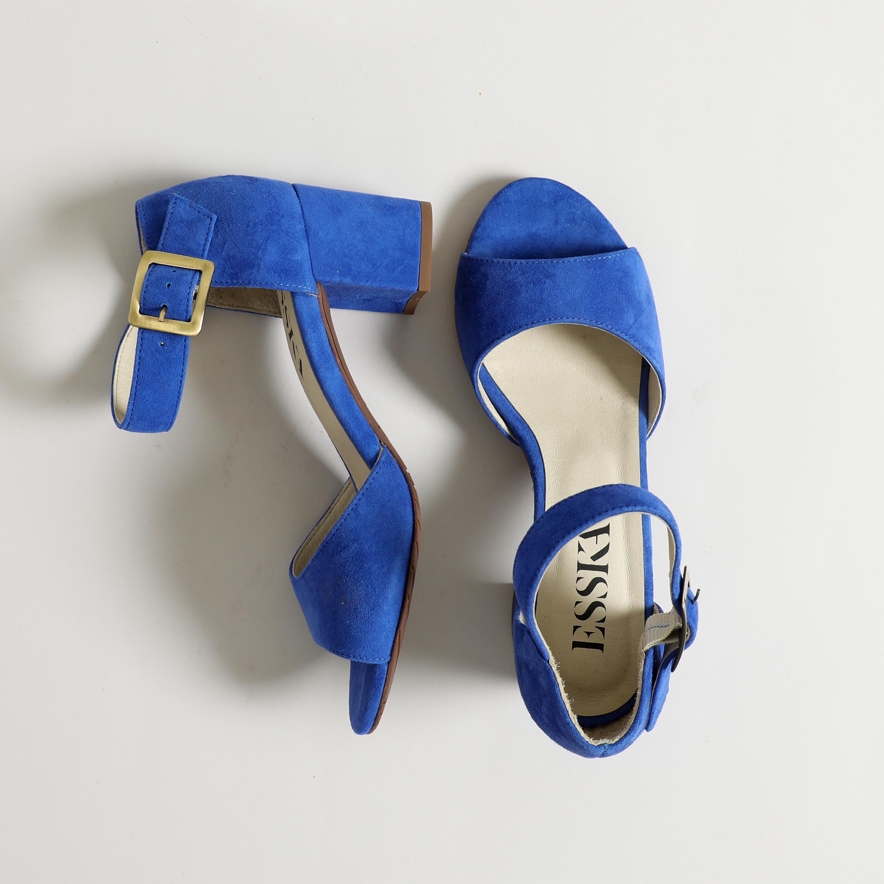 Electric hot sale blue sandals