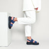 Simone Blue Suede