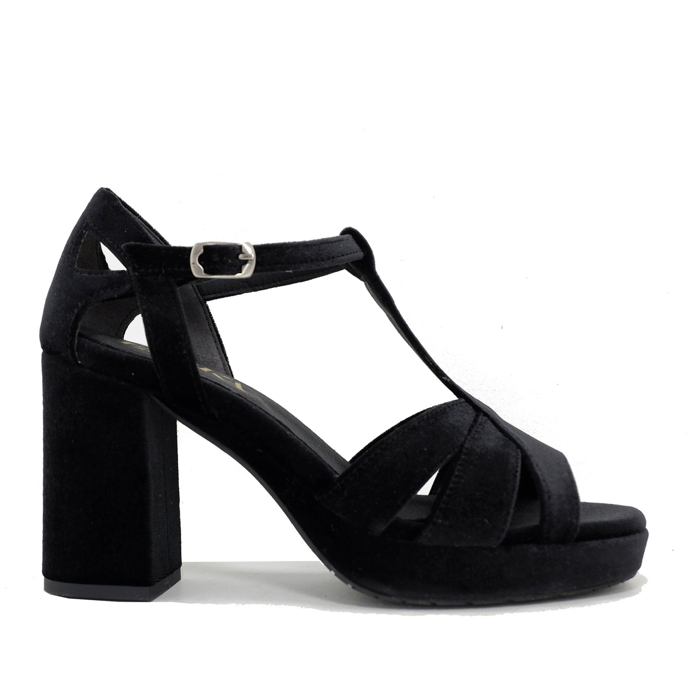 VT High Heeled Sandals Green Sheepskin 292840